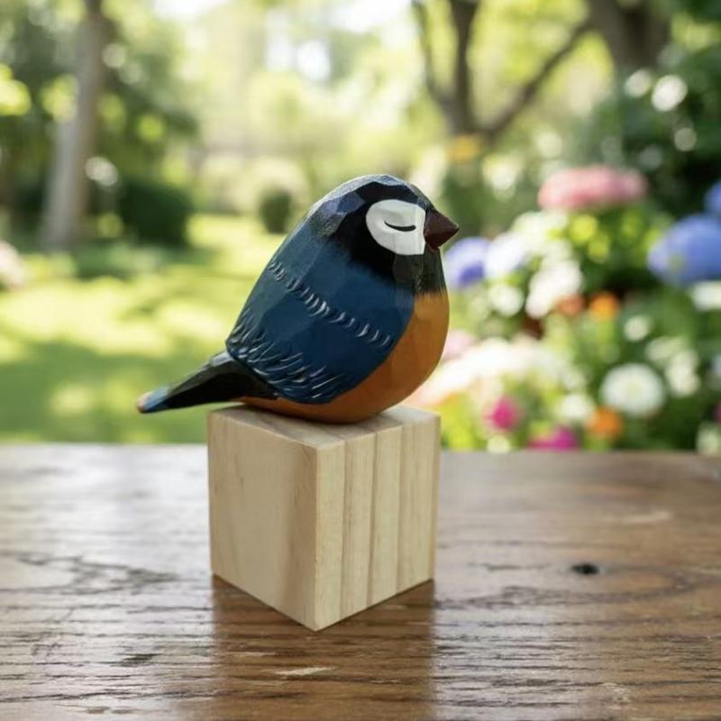 Kawaii handgesneden houten vog - Vintage Collectibles Store recensie en prijs