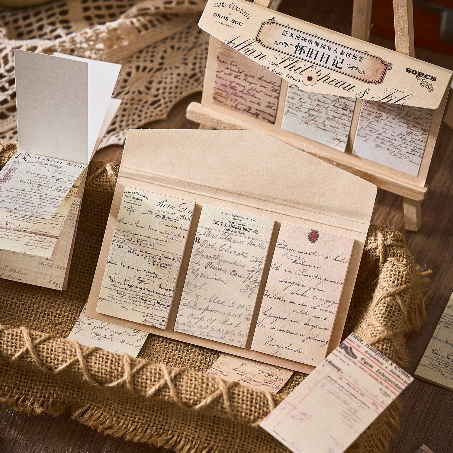 60 stks/pak Vintage Materialen - Vintage Collectible Books recensie en prijs